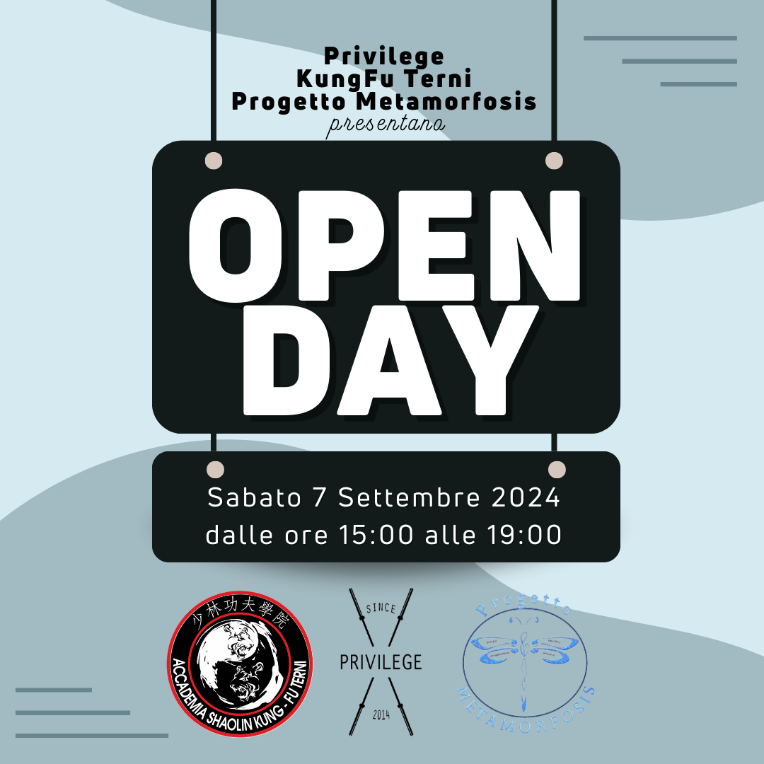 Open Day 7 settembre